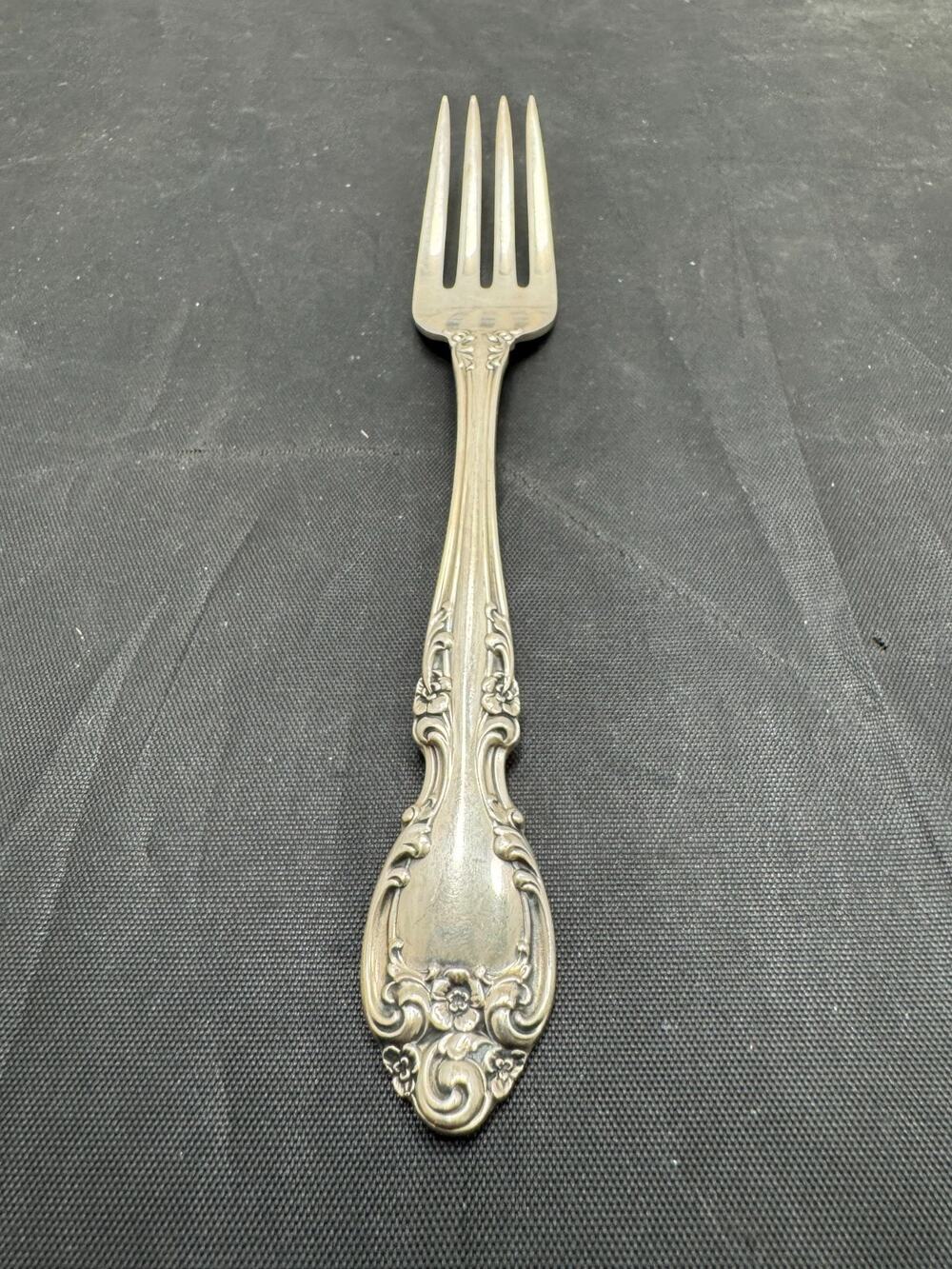 Gorham Melrose Sterling Silver Salad Fork 6" No Mono Vintage Flatware Silverware